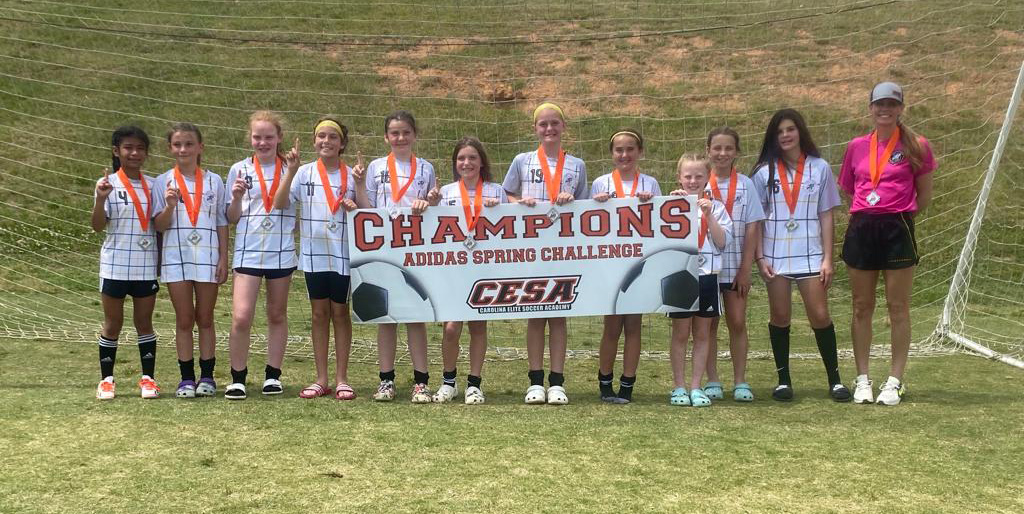 CESA Soccer Tournament Champions in Greensboro, NC